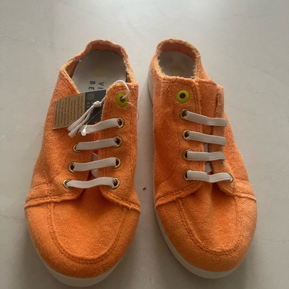 Vionic Women's Orange Slip-On Loafers - Picture 5 of 5